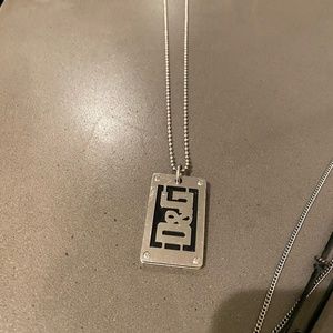 Dolce & Gabbana Dog Tag Necklace